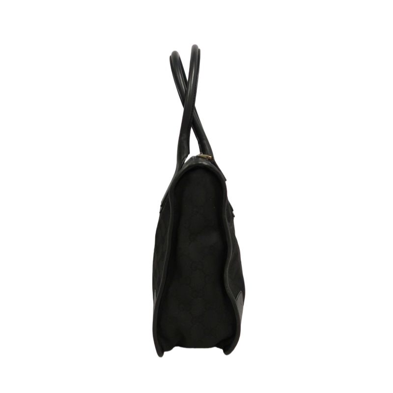 GUCCI GG Canvas Tote Bag Black