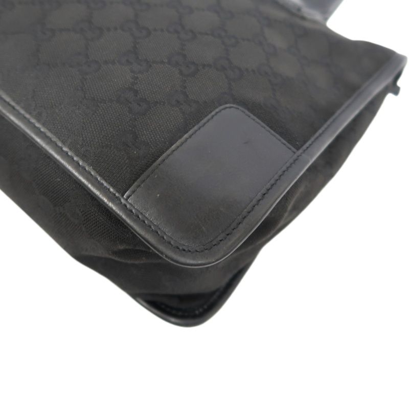GUCCI GG Canvas Tote Bag Black