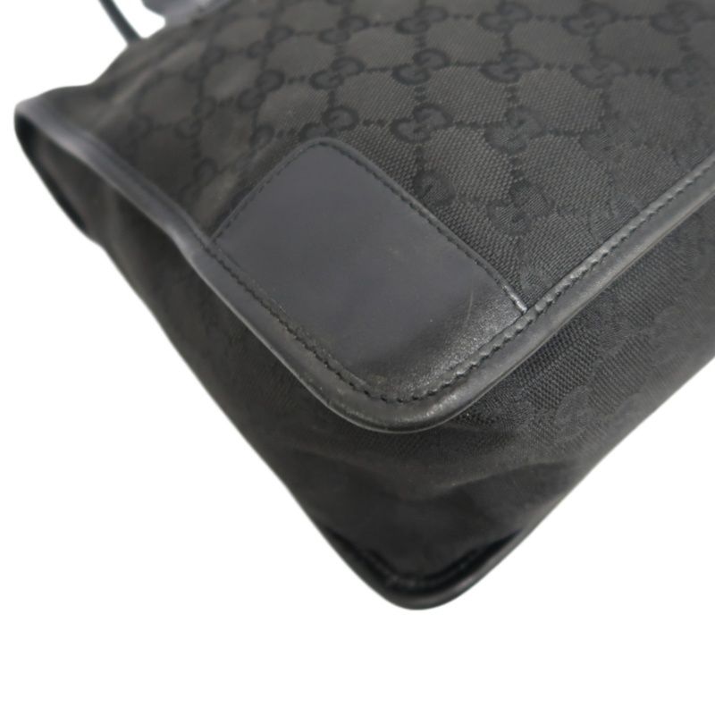 GUCCI GG Canvas Tote Bag Black