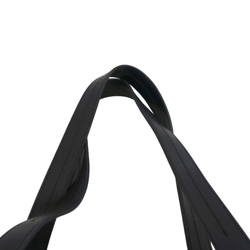 PRADA Black Nylon Mini Boston Shoulder Bag