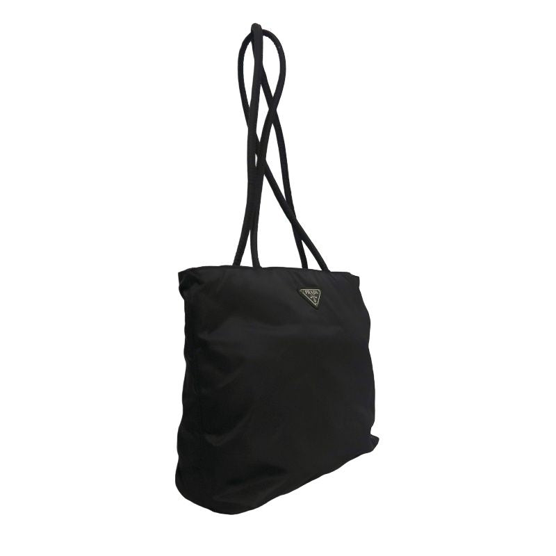 PRADA Black Nylon Tote Bag with Dust Bag