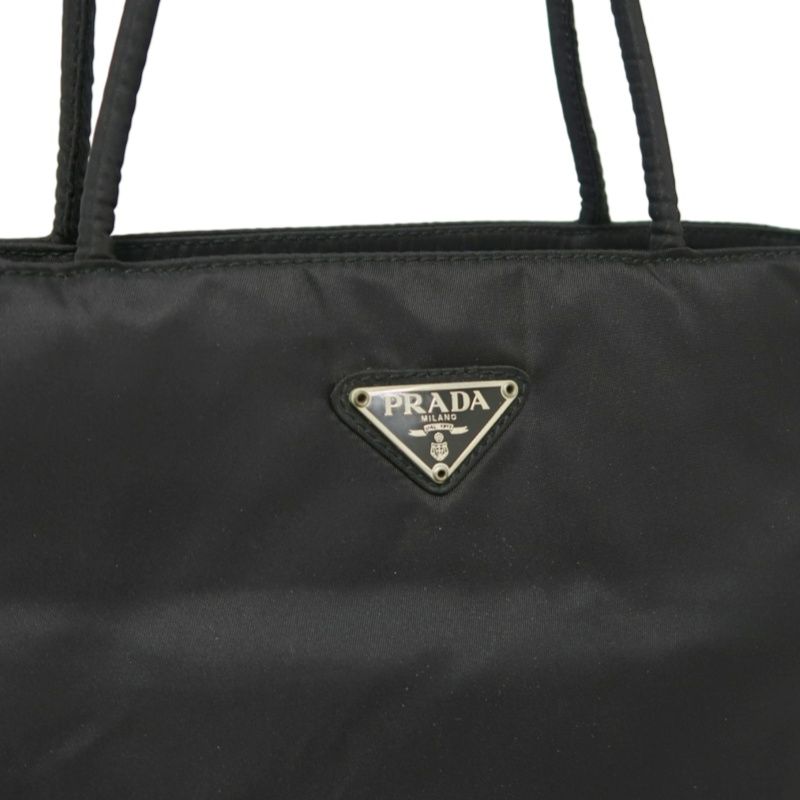 PRADA Black Nylon Tote Bag with Dust Bag