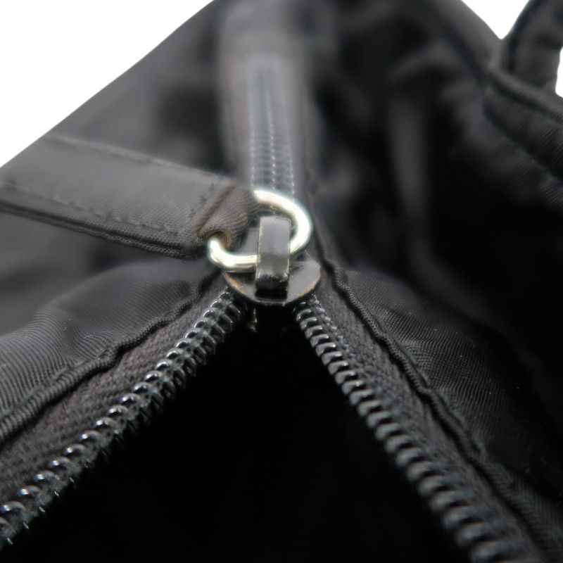 PRADA Black Nylon Tote Bag with Dust Bag