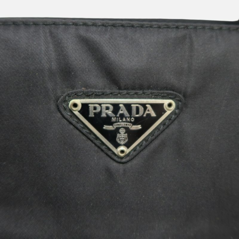 PRADA Black Nylon Tote Bag with Dust Bag