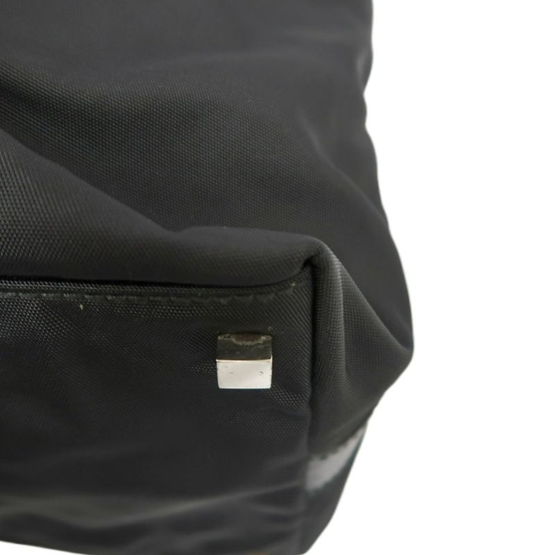 GUCCI Black Canvas Hobo Bag
