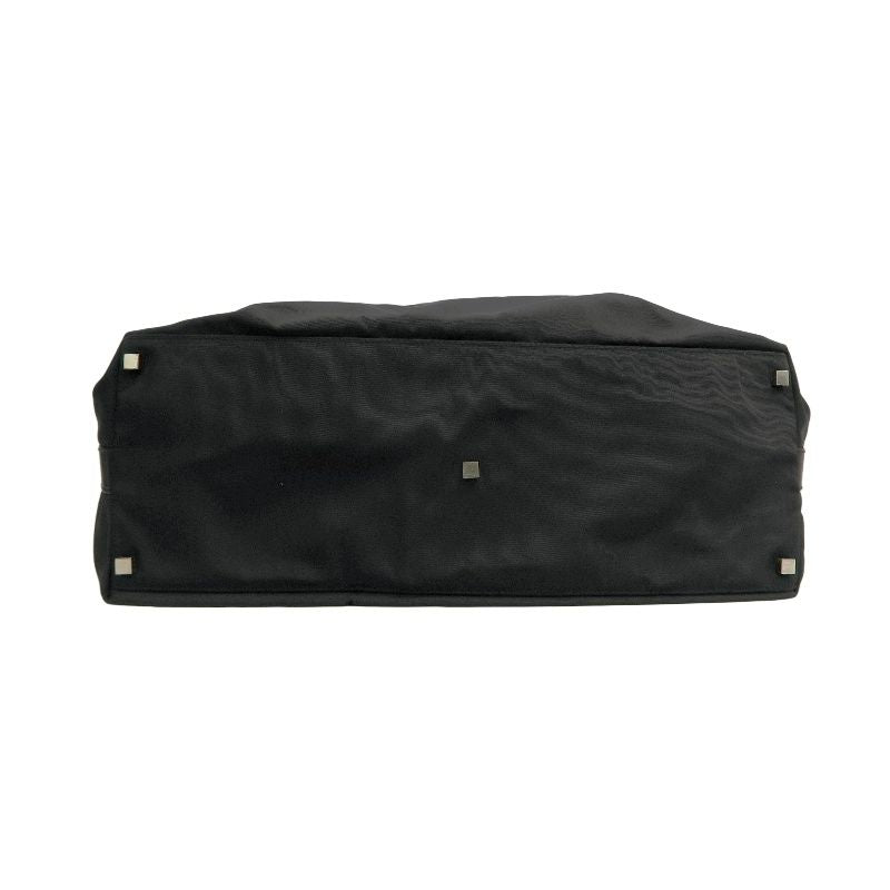 GUCCI Black Canvas Hobo Bag