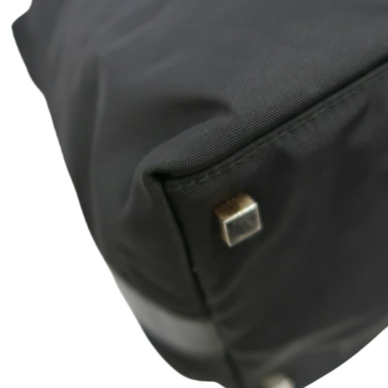 GUCCI Black Canvas Hobo Bag