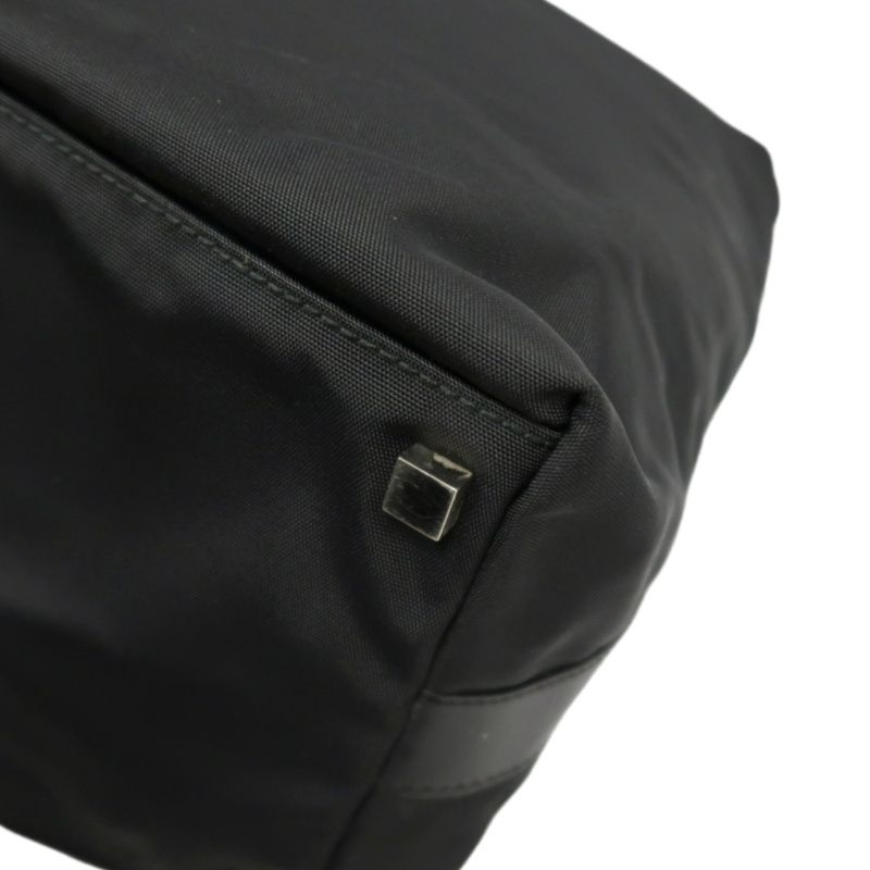 GUCCI Black Canvas Hobo Bag