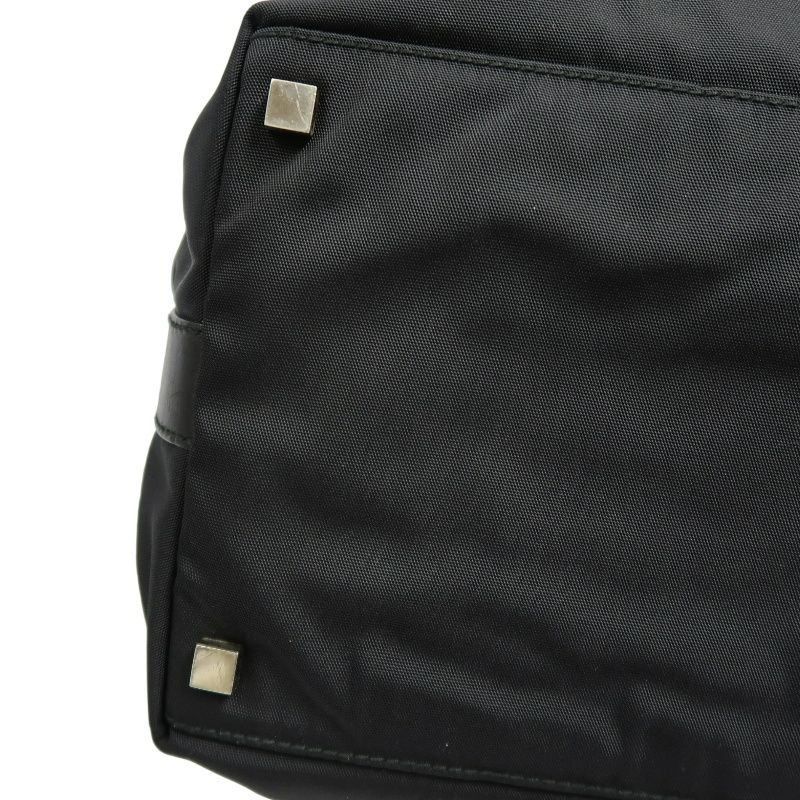 GUCCI Black Canvas Hobo Bag