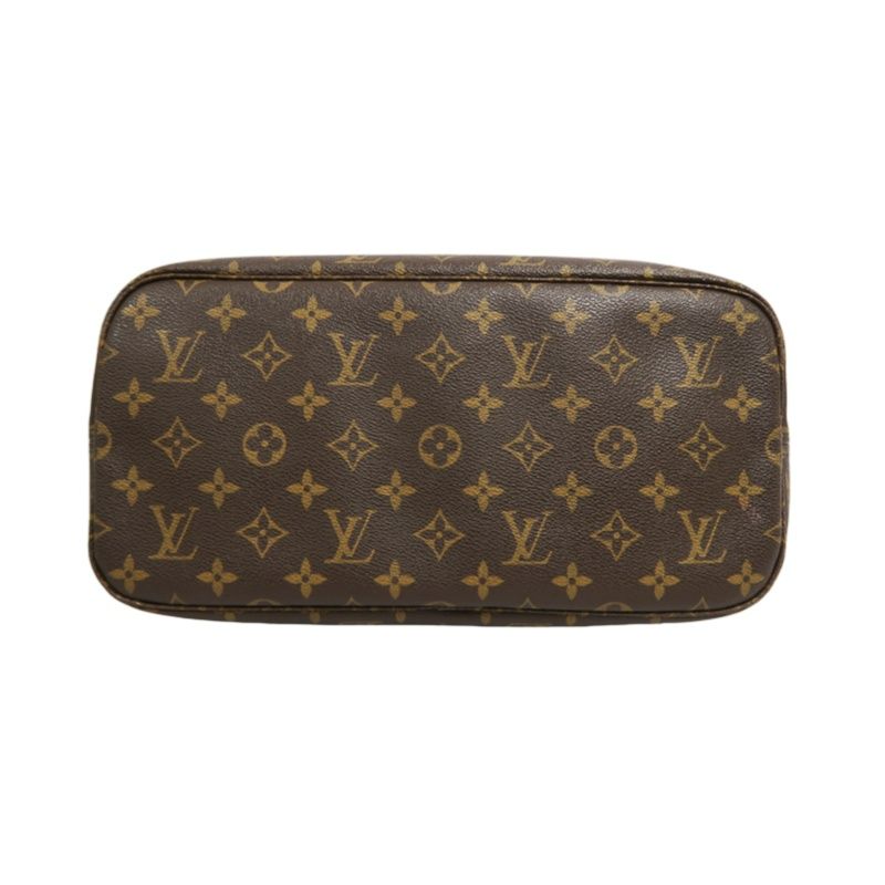LOUIS VUITTON Neverfull MM Tote Bag in Brown Monogram Canvas with E·S Initials