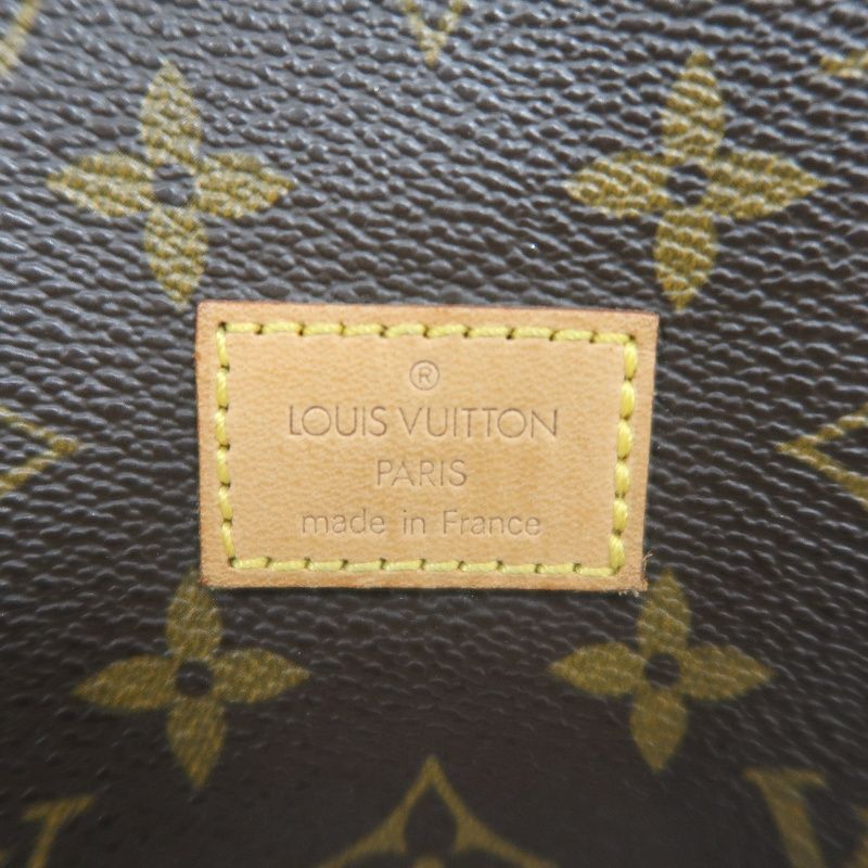 LOUIS VUITTON Saumur 30 Crossbody Bag in Brown Monogram Canvas