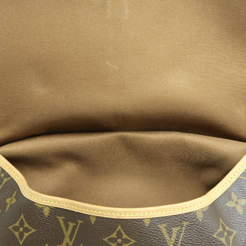LOUIS VUITTON Saumur 30 Crossbody Bag in Brown Monogram Canvas