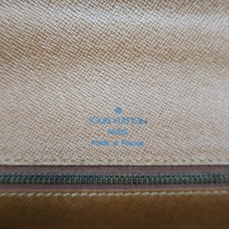 LOUIS VUITTON Monogram Concorde Handbag PVC Brown