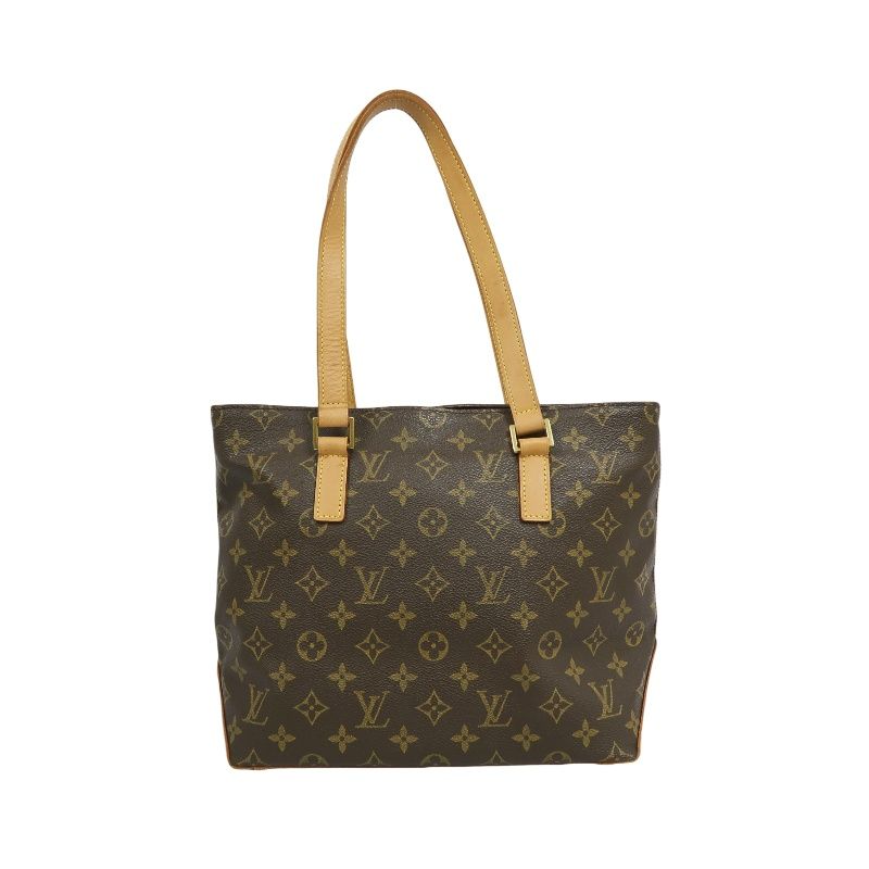 LOUIS VUITTON Cabas Piano Monogram Tote Bag, Brown