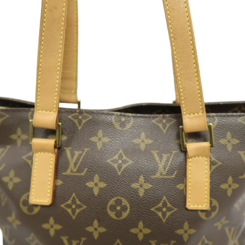 LOUIS VUITTON Cabas Piano Monogram Tote Bag, Brown