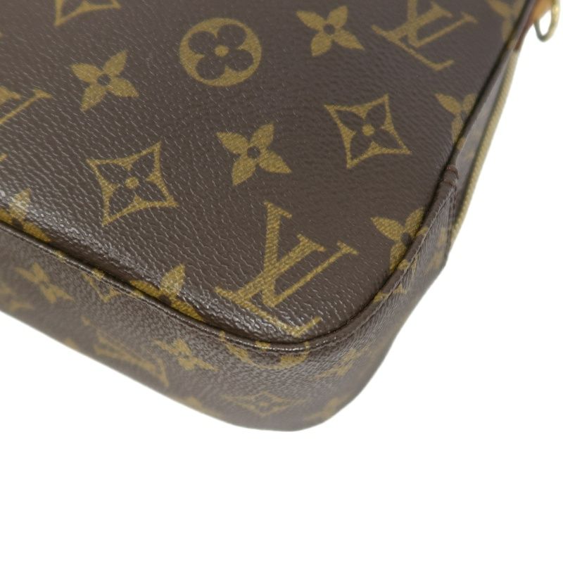 LOUIS VUITTON Spontini Monogram Handbag, Brown