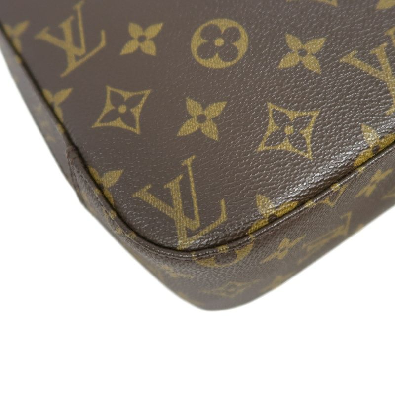 LOUIS VUITTON Spontini Monogram Handbag, Brown