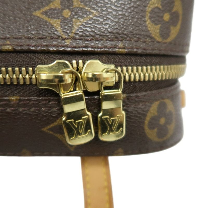 LOUIS VUITTON Spontini Monogram Handbag, Brown