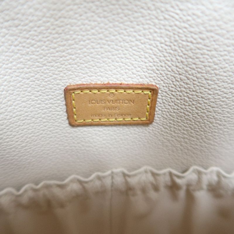 LOUIS VUITTON Spontini Monogram Handbag, Brown