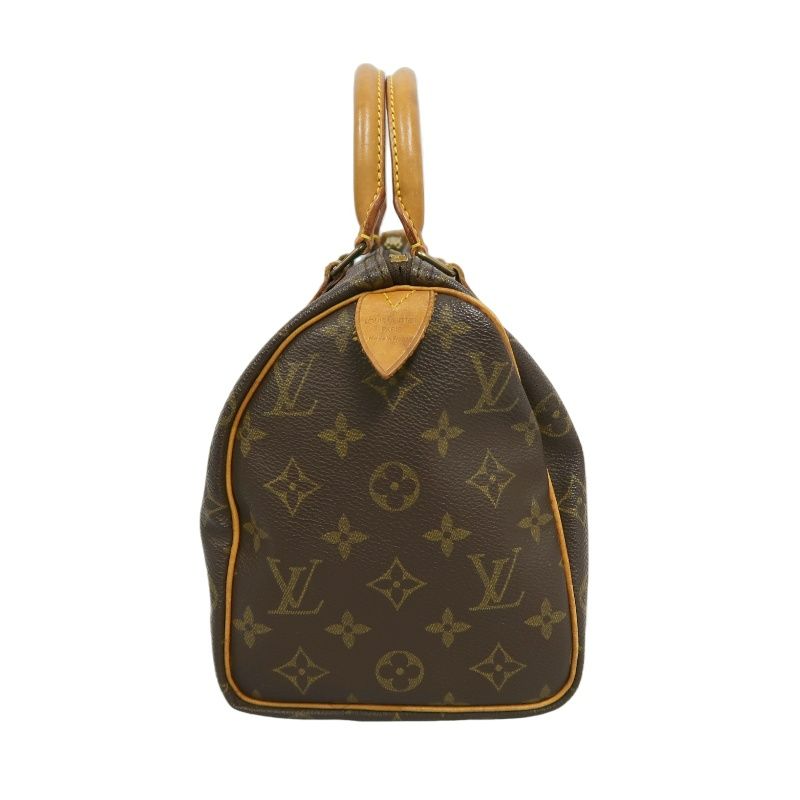 LOUIS VUITTON Speedy 25 Handbag, Monogram,  Brown