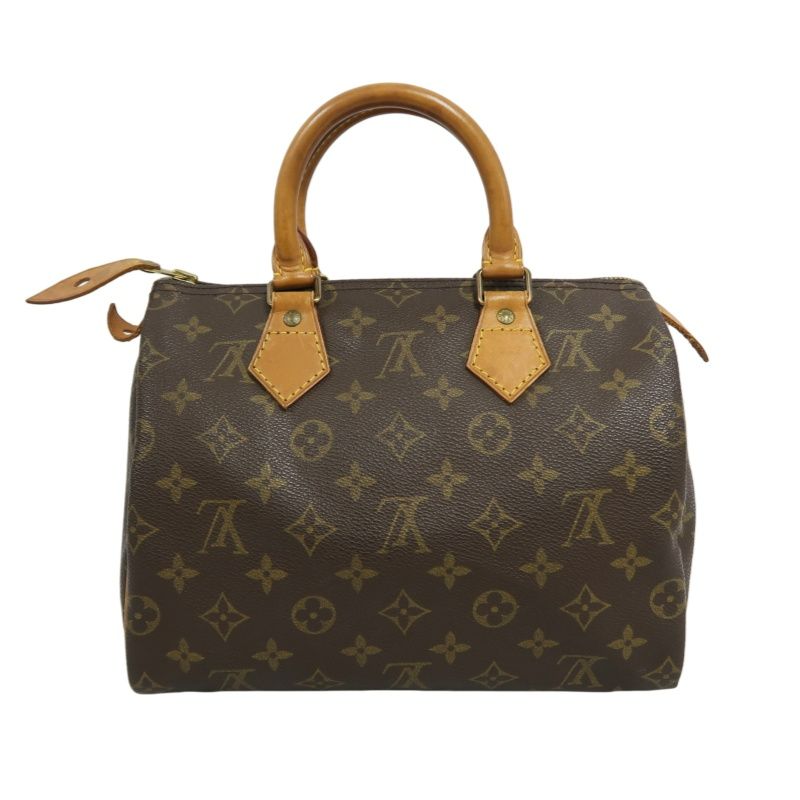 LOUIS VUITTON Speedy 25 Handbag, Monogram,  Brown