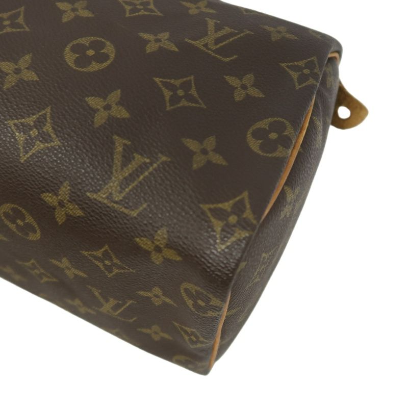 LOUIS VUITTON Speedy 25 Handbag, Monogram,  Brown