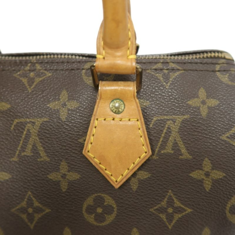 LOUIS VUITTON Speedy 25 Handbag, Monogram,  Brown