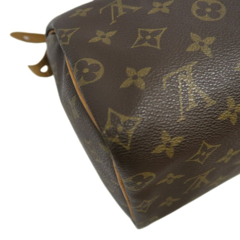 LOUIS VUITTON Speedy 25 Handbag, Monogram,  Brown