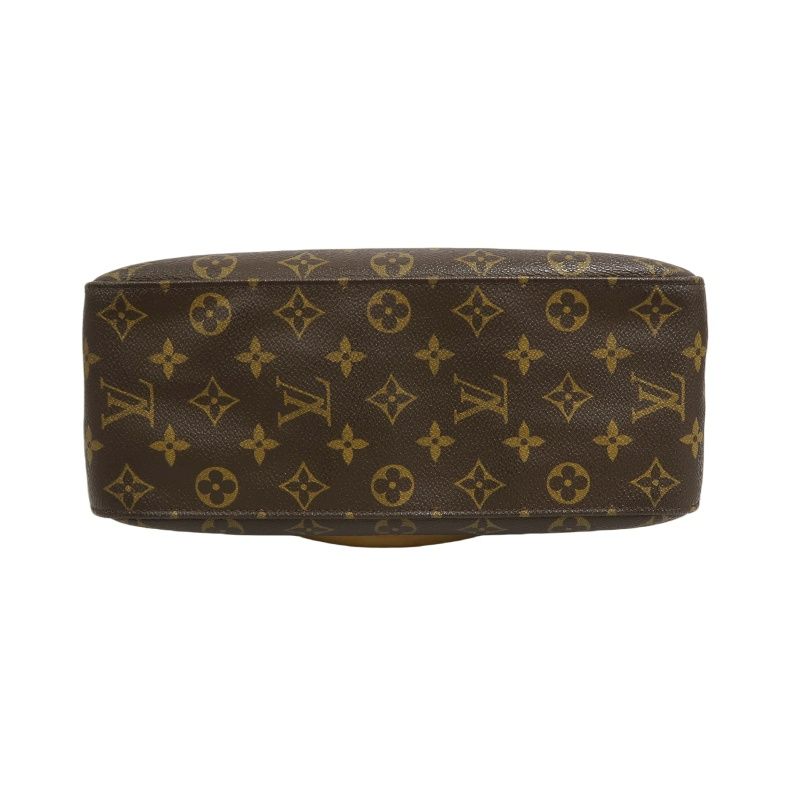 LOUIS VUITTON Looping GM Monogram Shoulder Bag, Brown