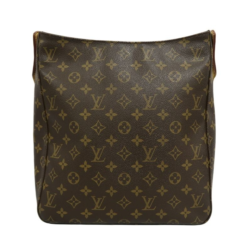 LOUIS VUITTON Looping GM Monogram Shoulder Bag, Brown