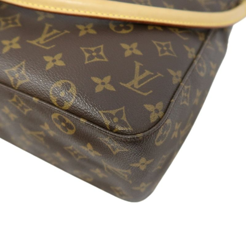 LOUIS VUITTON Looping GM Monogram Shoulder Bag, Brown