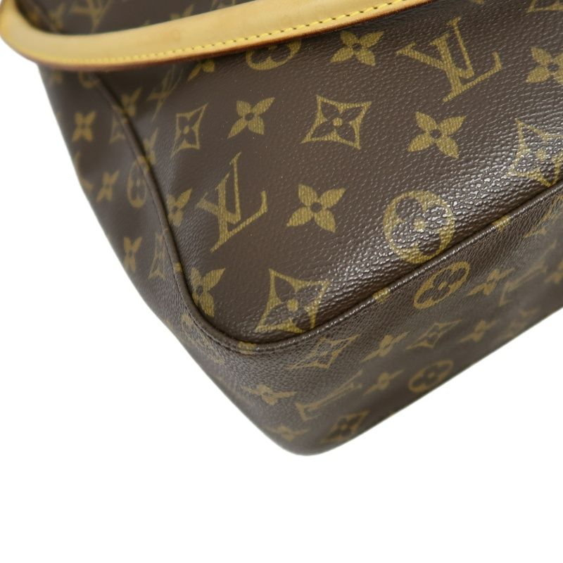 LOUIS VUITTON Looping GM Monogram Shoulder Bag, Brown