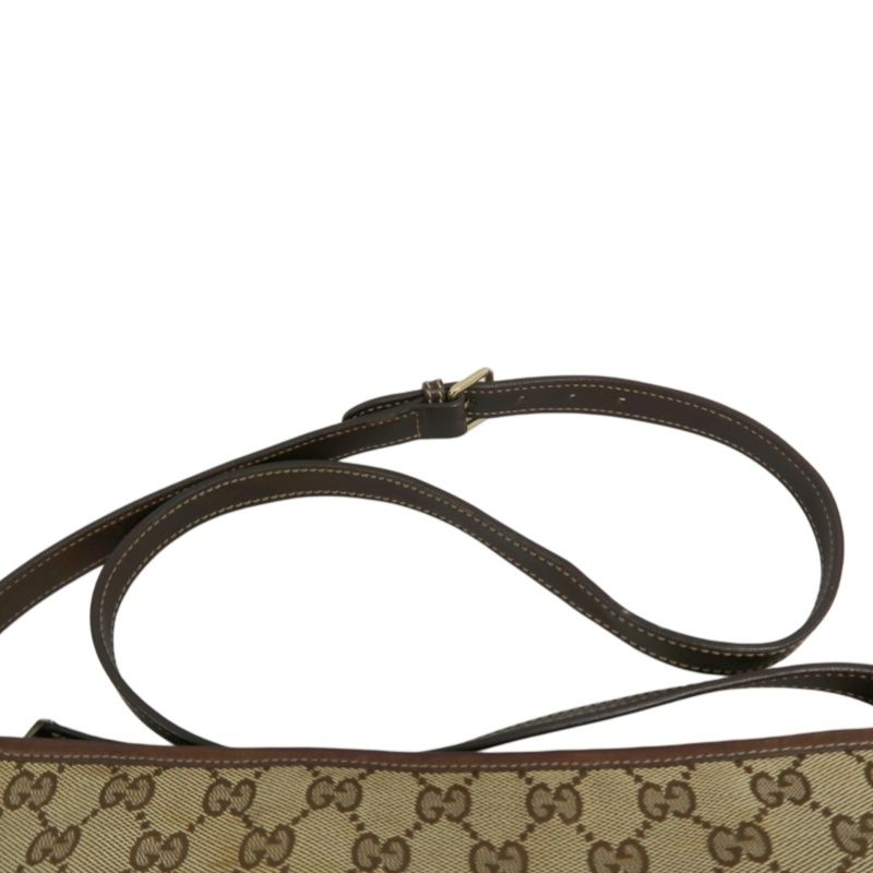 GUCCI Monogram Canvas Crossbody Bag
