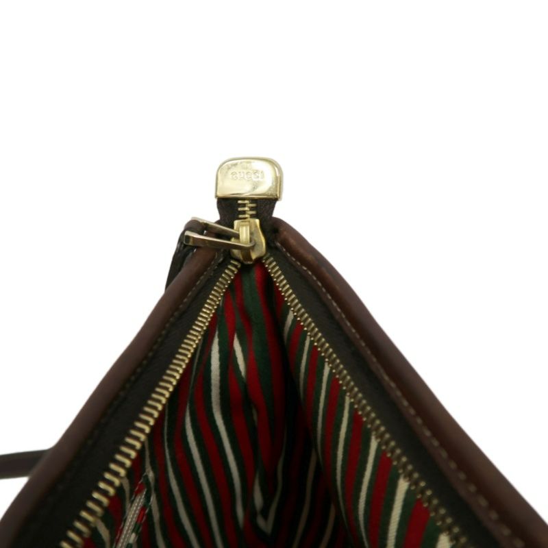 GUCCI Monogram Canvas Crossbody Bag