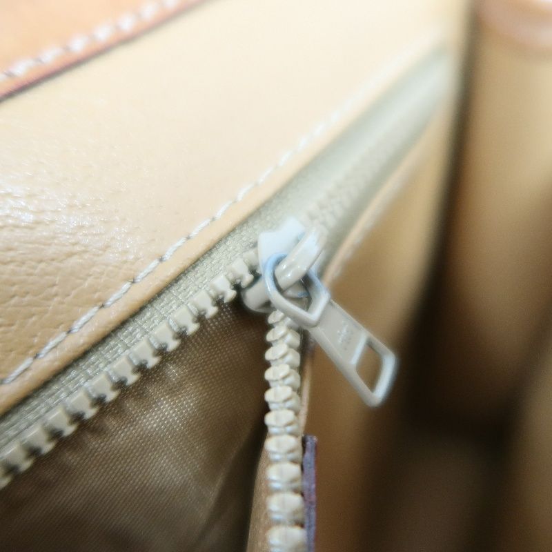 CELINE Brown Monogram PVC Messenger Crossbody Bag