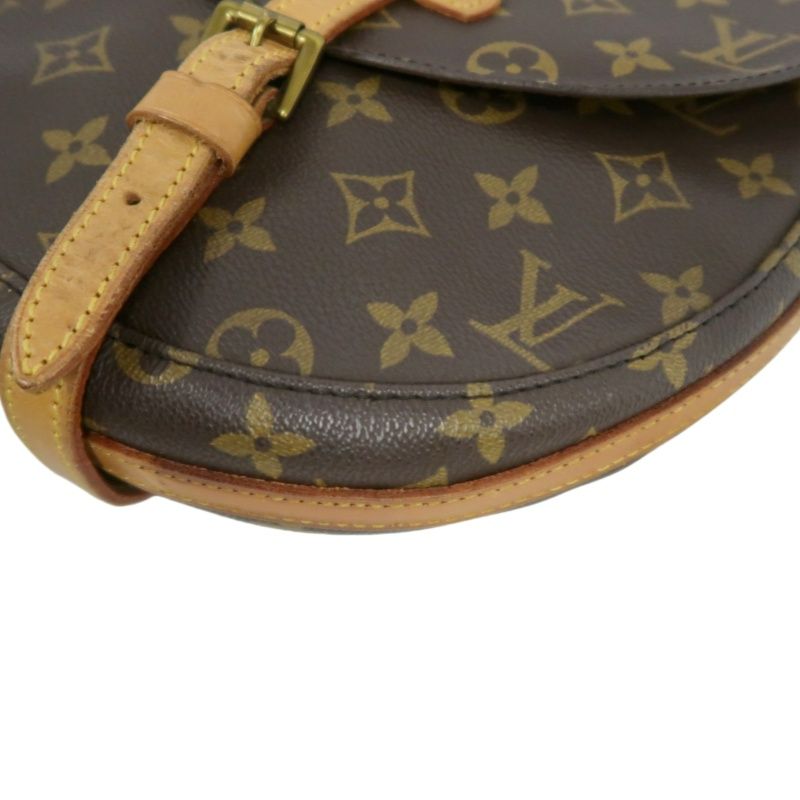 LOUIS VUITTON Chantilly MM Monogram Shoulder Bag, Brown