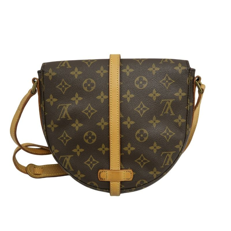 LOUIS VUITTON Chantilly MM Monogram Shoulder Bag, Brown
