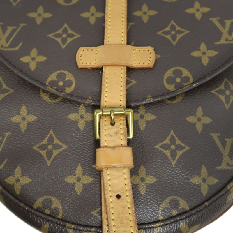 LOUIS VUITTON Chantilly MM Monogram Shoulder Bag, Brown