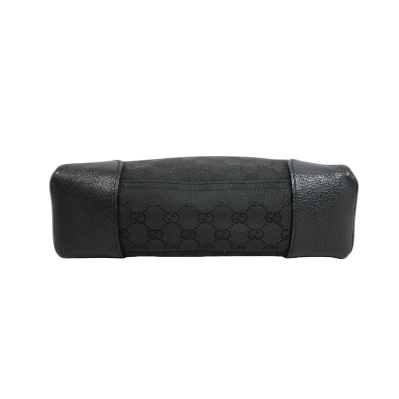 GUCCI GG Canvas Shoulder Bag, Black, Printed Canvas Crossbody  Bag