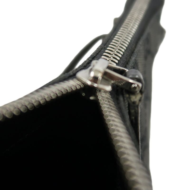 GUCCI GG Canvas Shoulder Bag, Black, Printed Canvas Crossbody  Bag