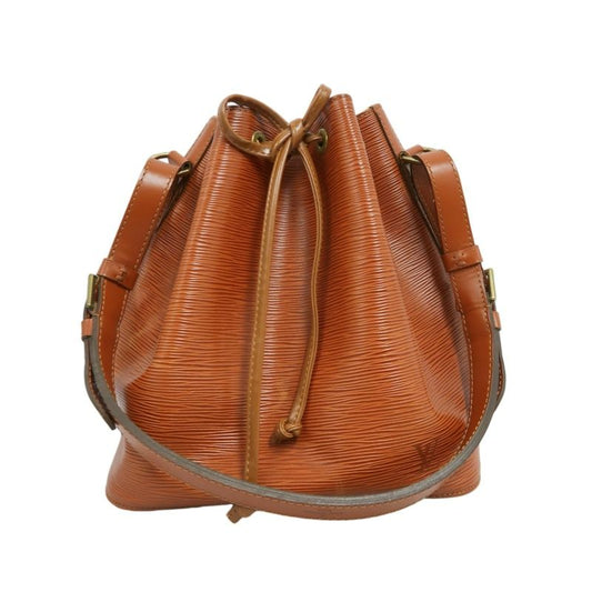 LOUISVUITTON Red Epi PVC Drawstring Bucket Shoulder   Handbag