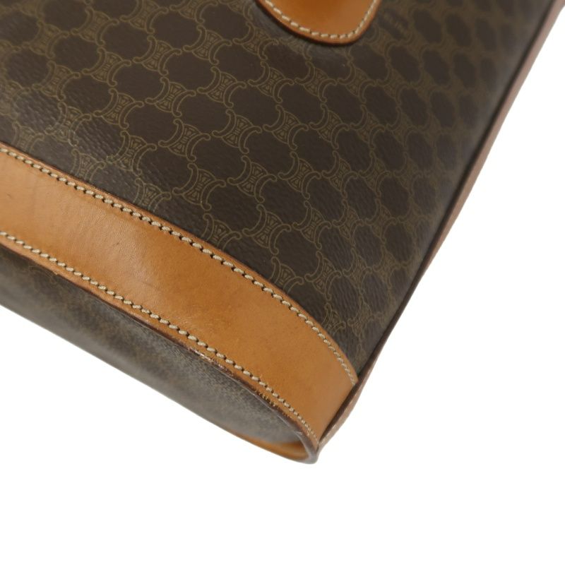 CELINE Macadam Tote Bag Brown