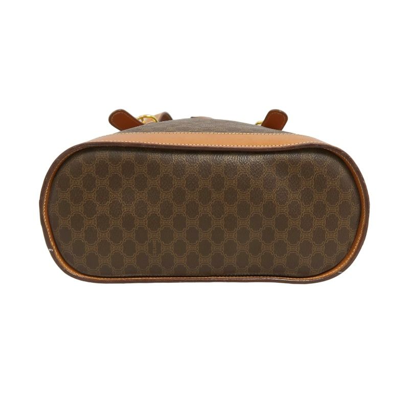 CELINE Macadam Tote Bag Brown