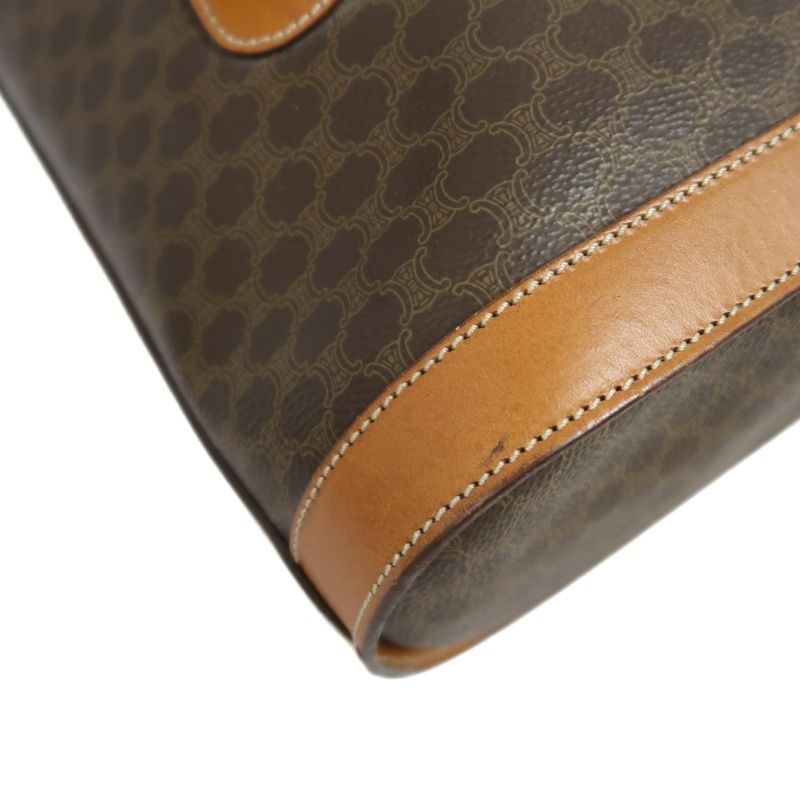CELINE Macadam Tote Bag Brown