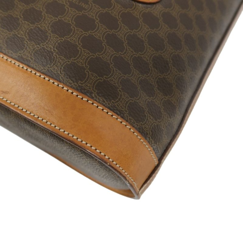 CELINE Macadam Tote Bag Brown
