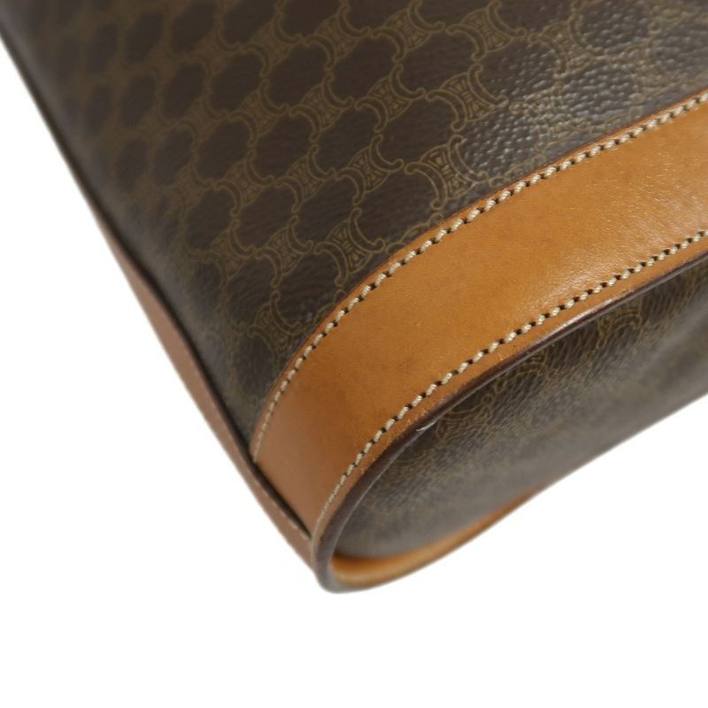 CELINE Macadam Tote Bag Brown