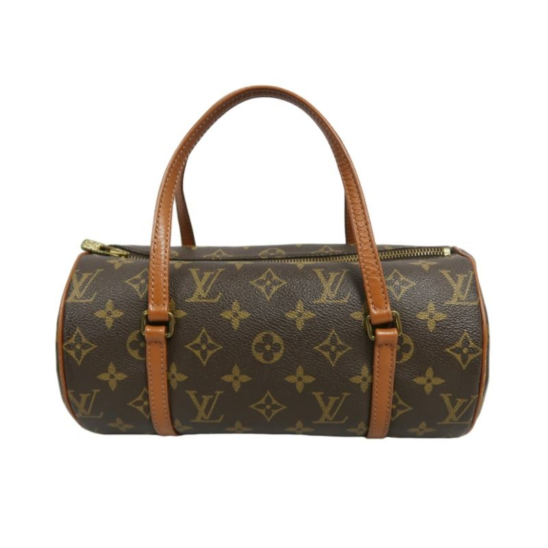 LOUIS VUITTON Papillon 26 Monogram Handbag, Brown PVC