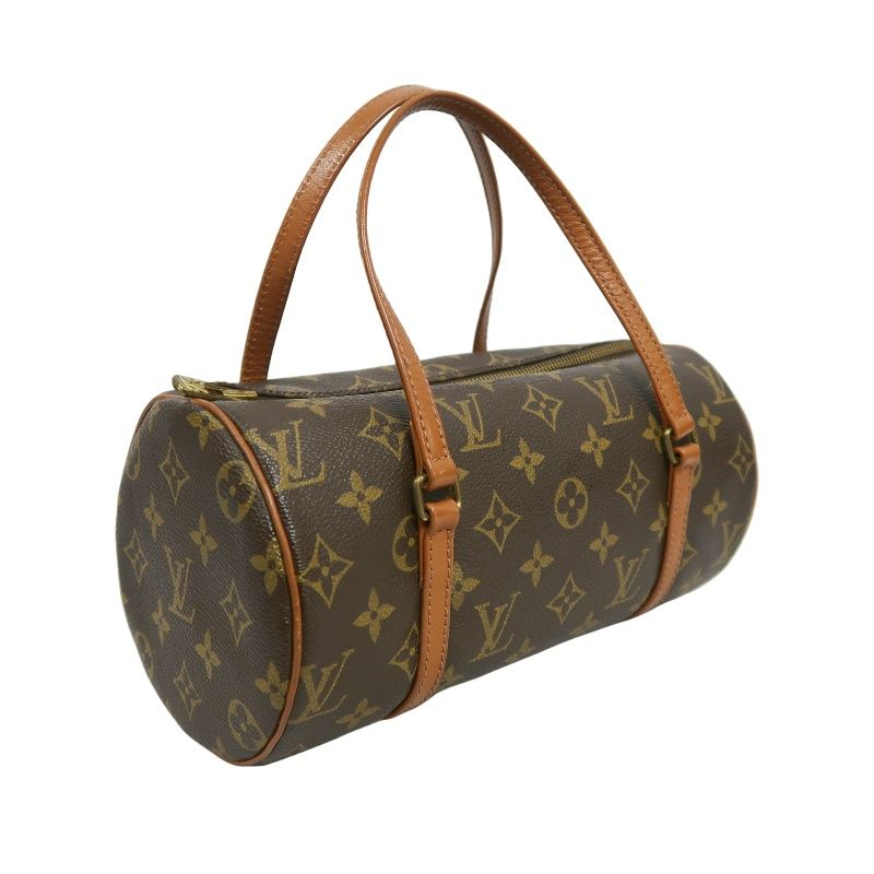 LOUIS VUITTON Papillon 26 Monogram Handbag, Brown PVC
