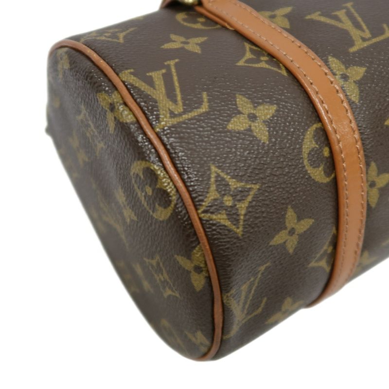 LOUIS VUITTON Papillon 26 Monogram Handbag, Brown PVC