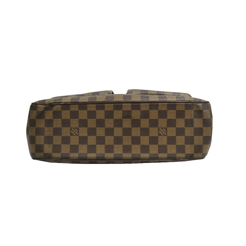 LOUIS VUITTON Yuzes Damier Handbag, Brown PVC